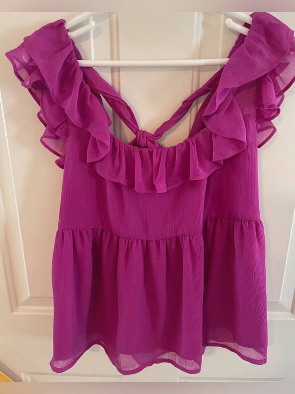 Banana Republic ruffle blouse
